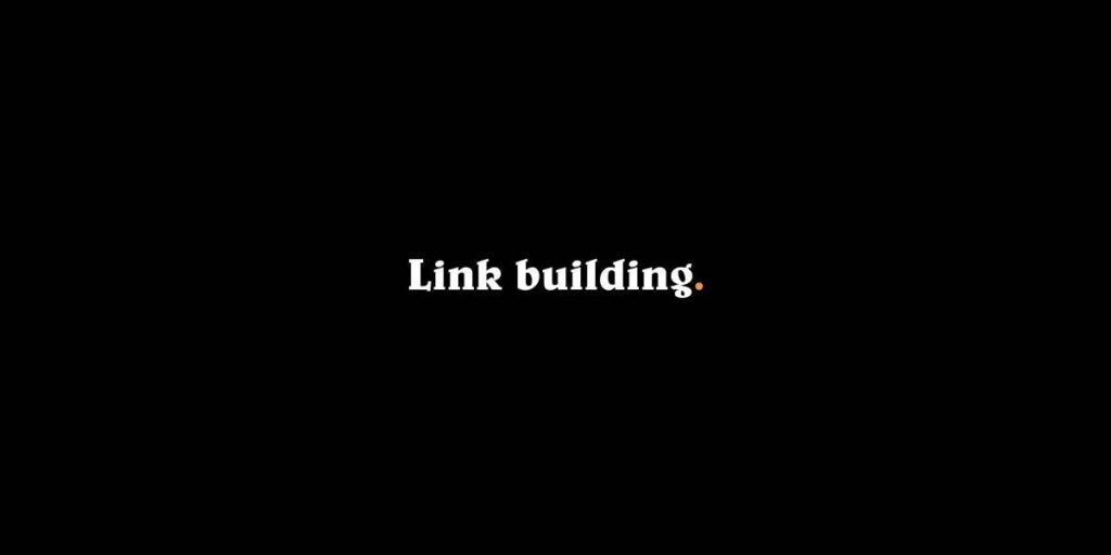 sta je link building